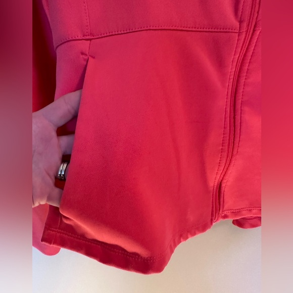 Light zip up jacket great for spring walks Coral - Picture 5 of 5
